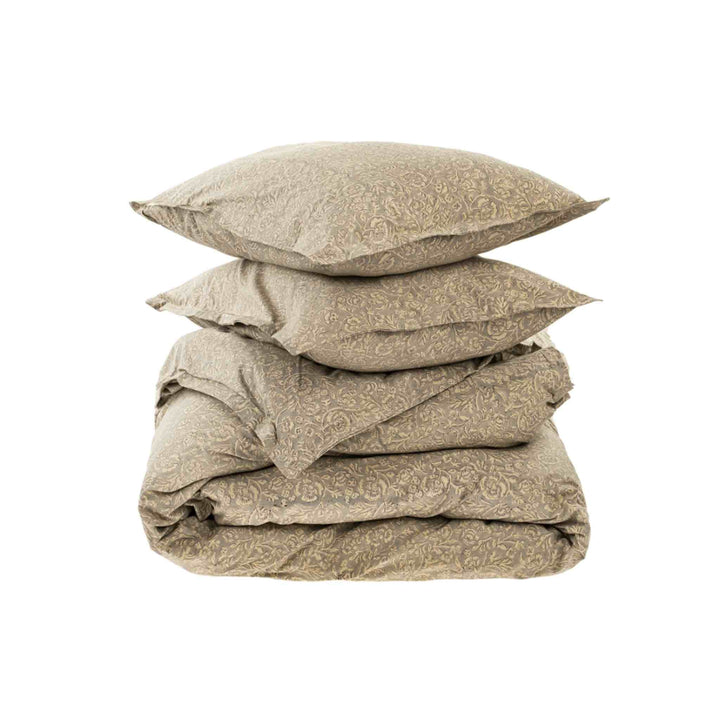 ANJU BLOCK PRINT DUVET SET, KING