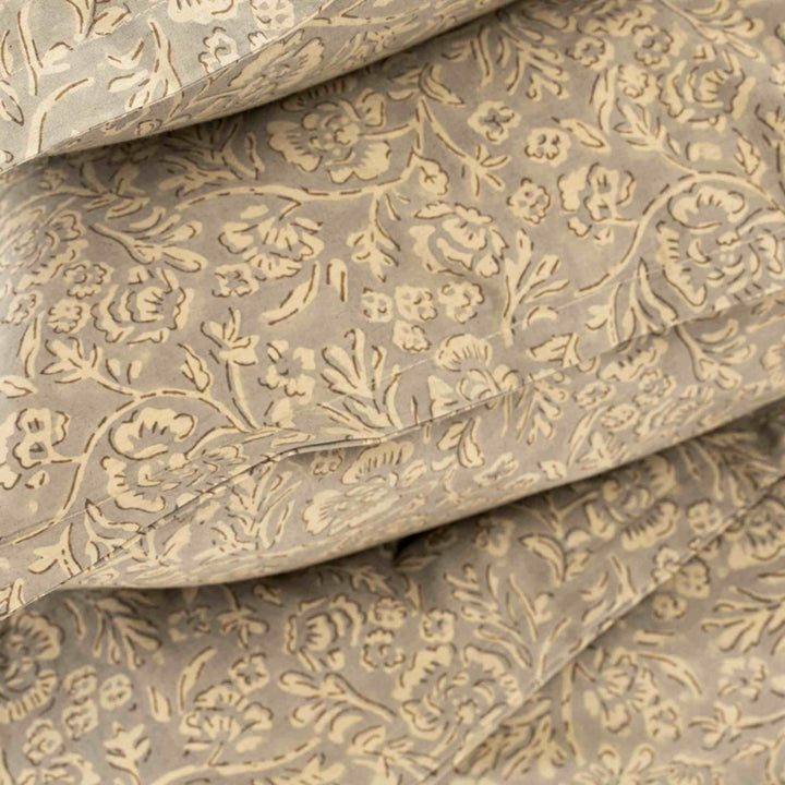 ANJU BLOCK PRINT DUVET SET, KING