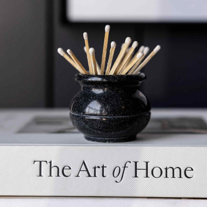 MARBLE MATCH HOLDER