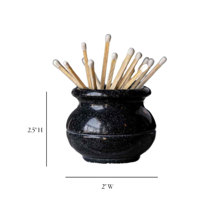 MARBLE MATCH HOLDER