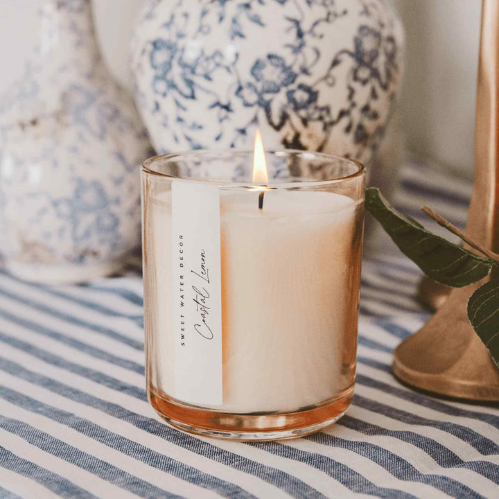 COASTAL LEMON CANDLE, 12OZ