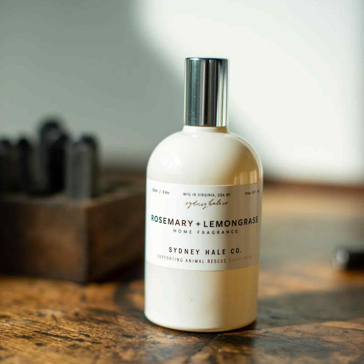 SYDNEY HALE ROOM SPRAY, ROSEMARY + LEMONGRASS