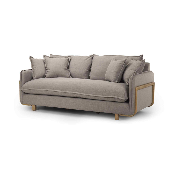 EDDIE 3 SEATER SOFA, FLINT GRAY