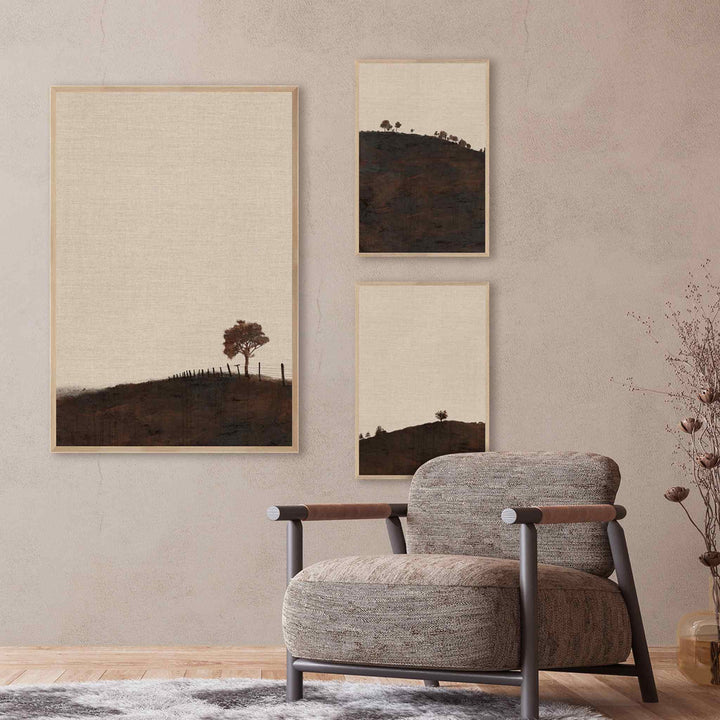 CHESTNUT COUNTRY, FRAMED ART