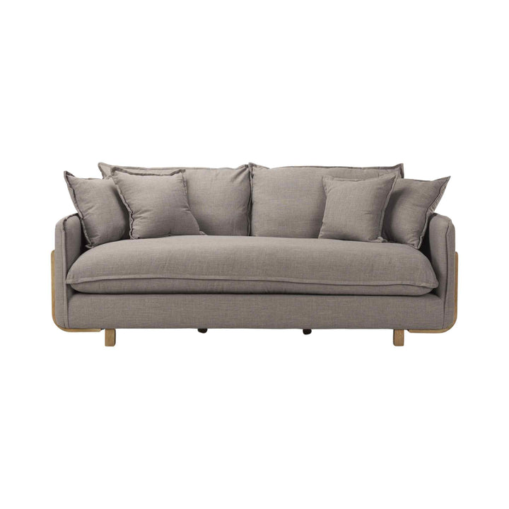 EDDIE 3 SEATER SOFA, FLINT GRAY