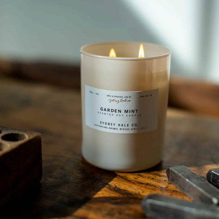 SYDNEY HALE CANDLE, GARDEN MINT