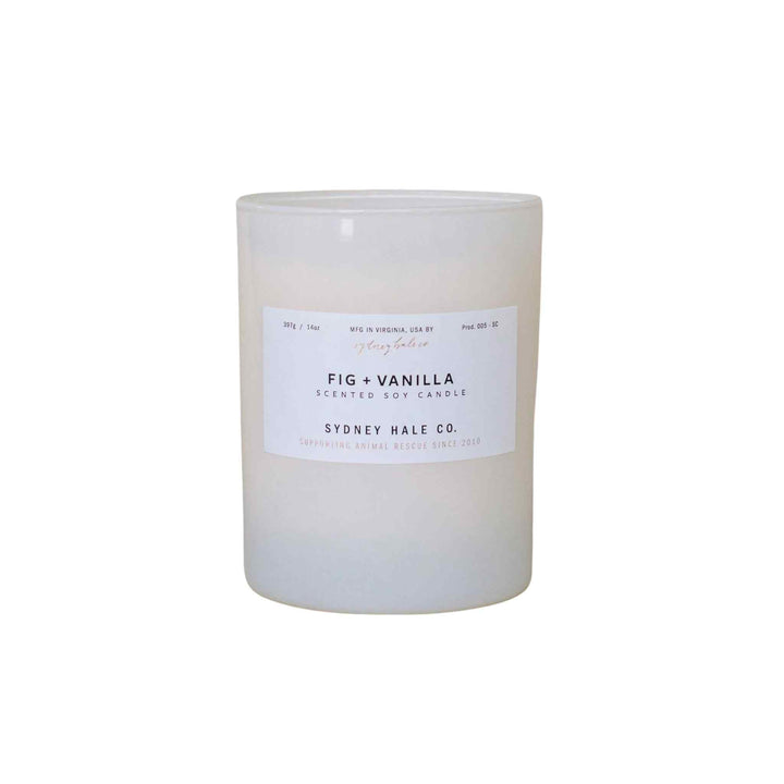 SYDNEY HALE CANDLE, FIG + VANILLA