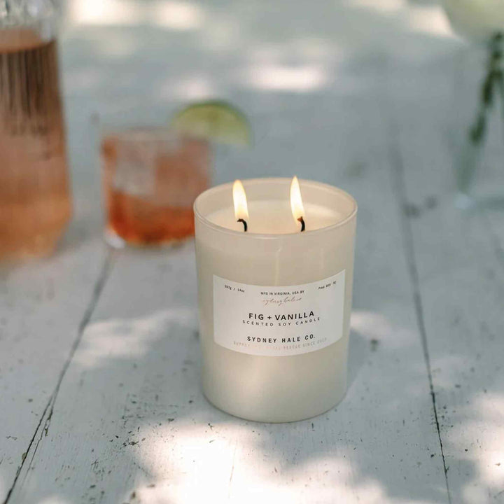 SYDNEY HALE CANDLE, FIG + VANILLA