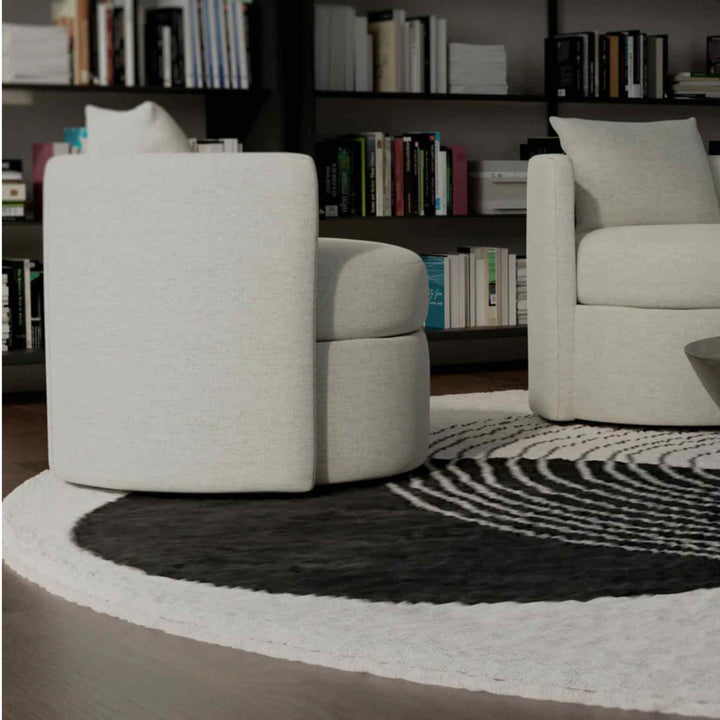 OLIVE SWIVEL CHAIR, CUSTOMIZABLE