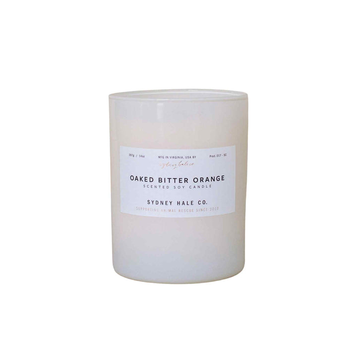SYDNEY HALE CANDLE, OAKED BITTER ORANGE