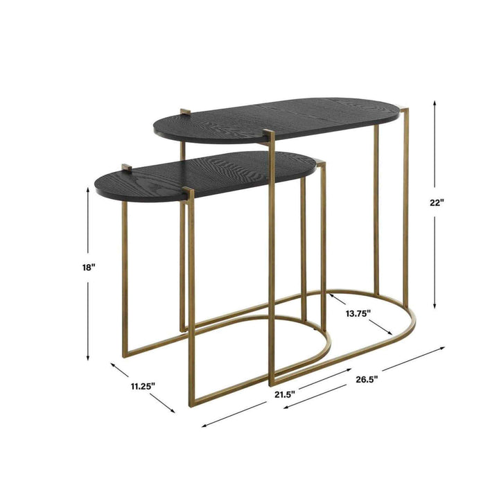 AZTECAN NESTING TABLES