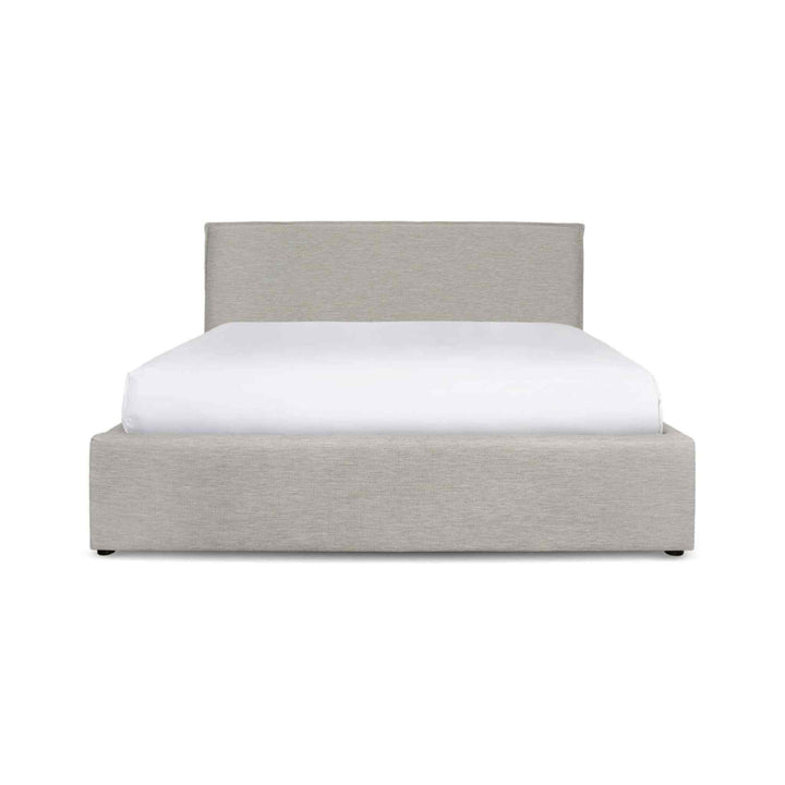 JULIA BED, SHORT HEADBOARD, SAND