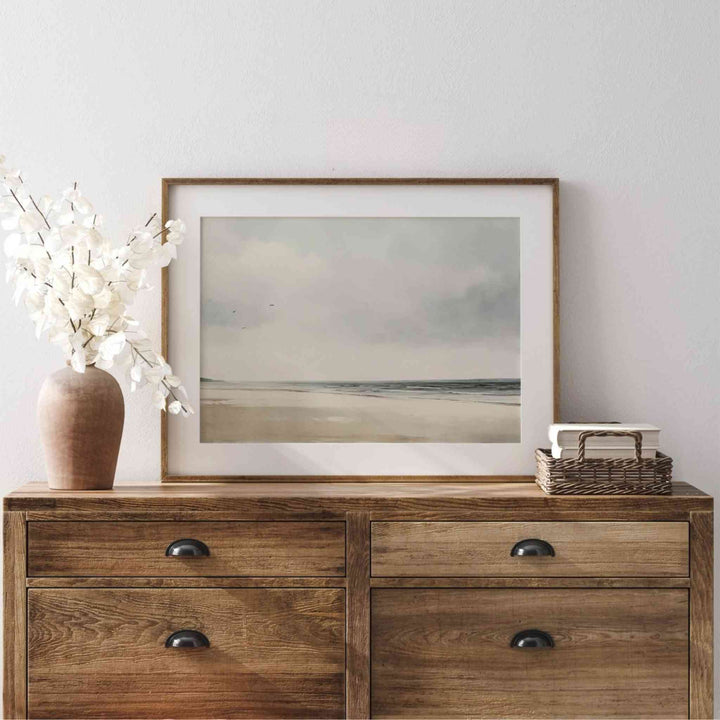 SEASIDE LANDSCAPE, PRINT ART
