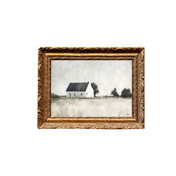 PETITE MAISON BLANCHE, FRAMED ART