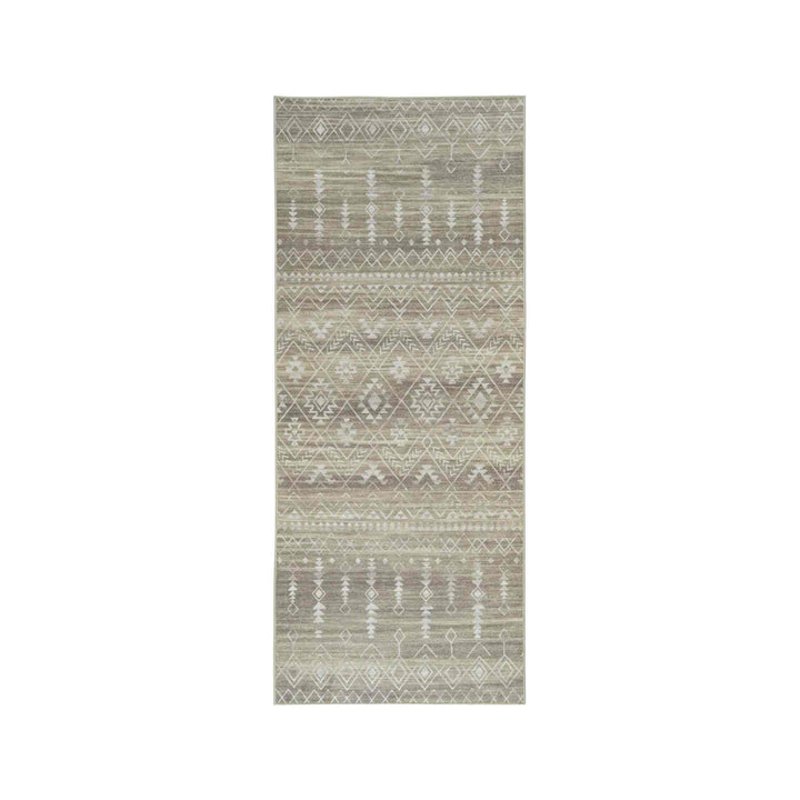 BEAU MOROCCAN WASHABLE RUG, BEIGE