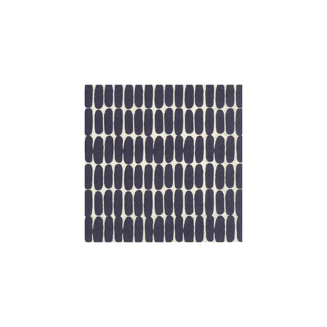 ALKU LINEN BLACK, COCKTAIL NAPKINS