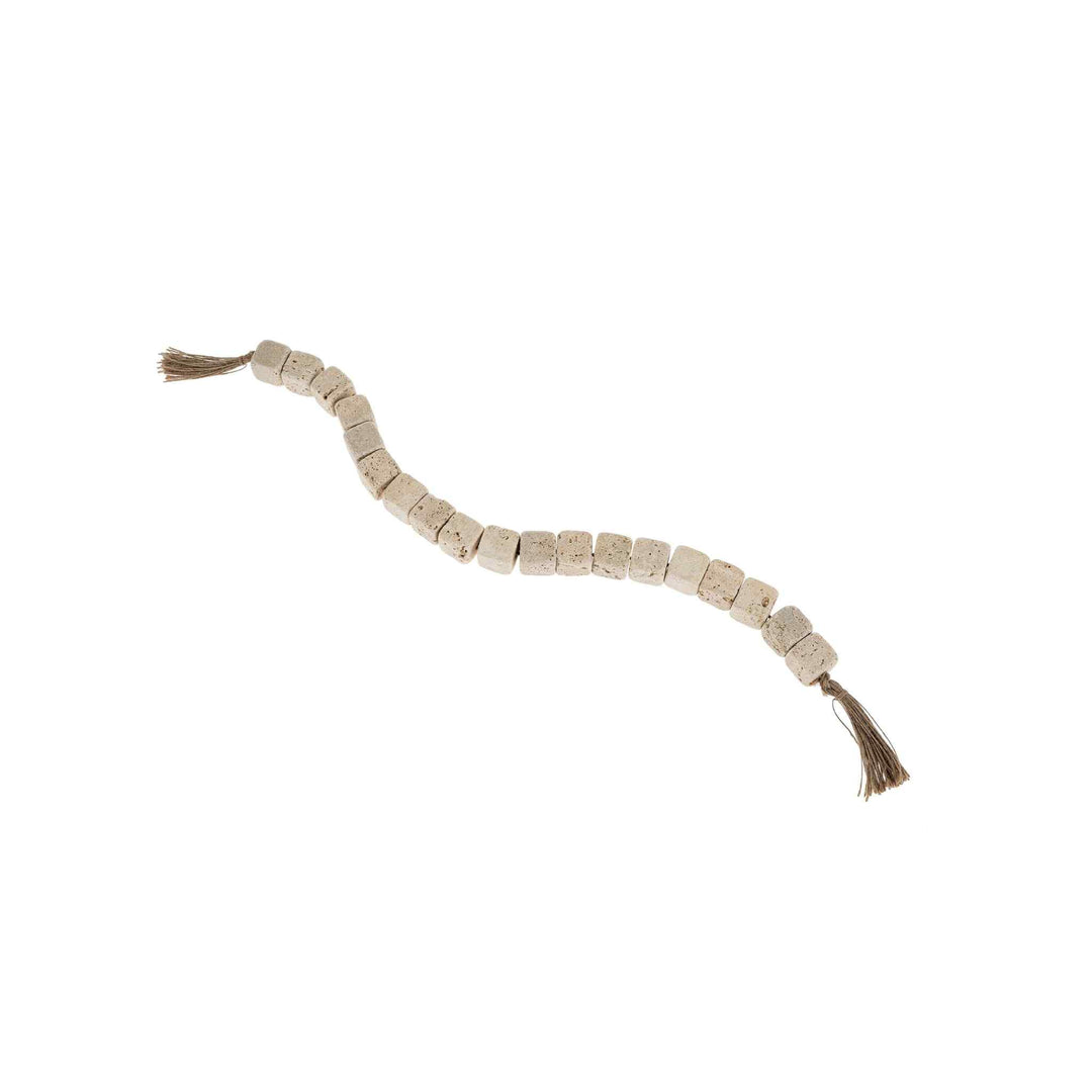 TRAVERTINE DECOR BEADS, SQUARE