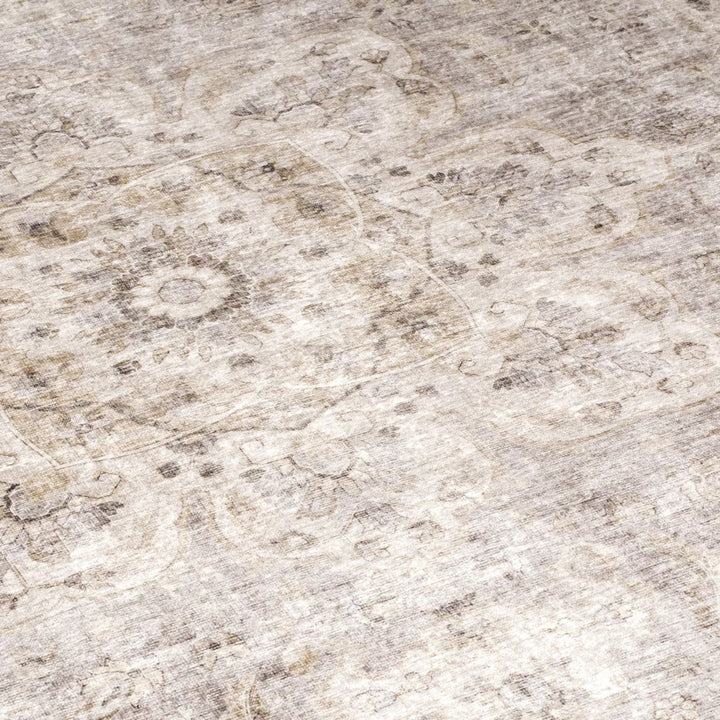 JOY WASHABLE RUG, BEIGE IVORY