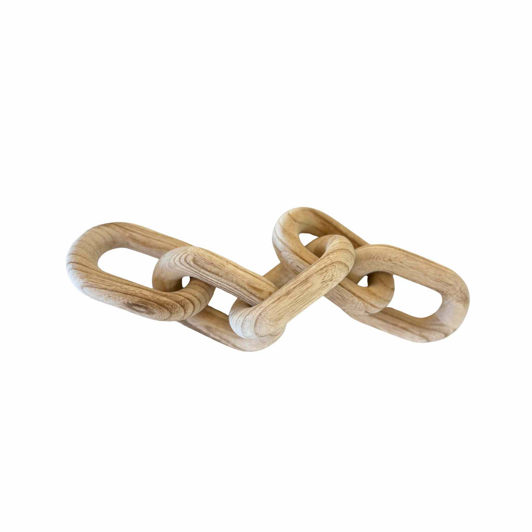 5 WOODEN CHAIN DECOR