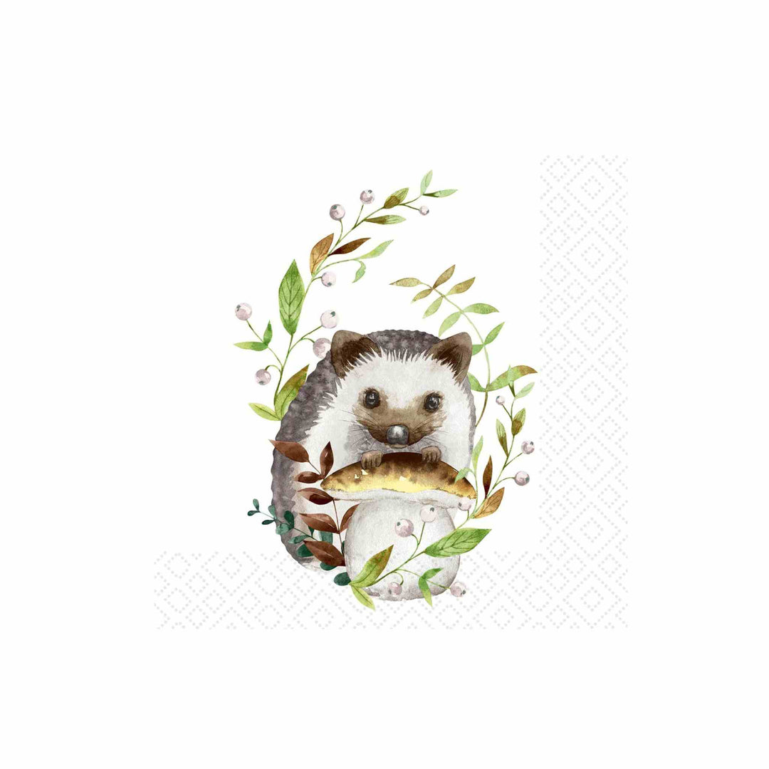 FOREST HEDGEHOG, LUNCH NAPKIN