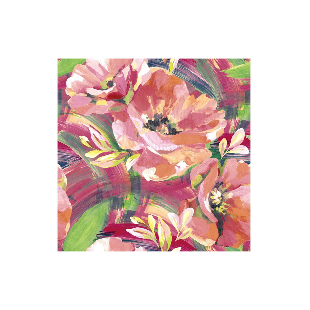VIVID FLOWERS, LUNCH NAPKIN