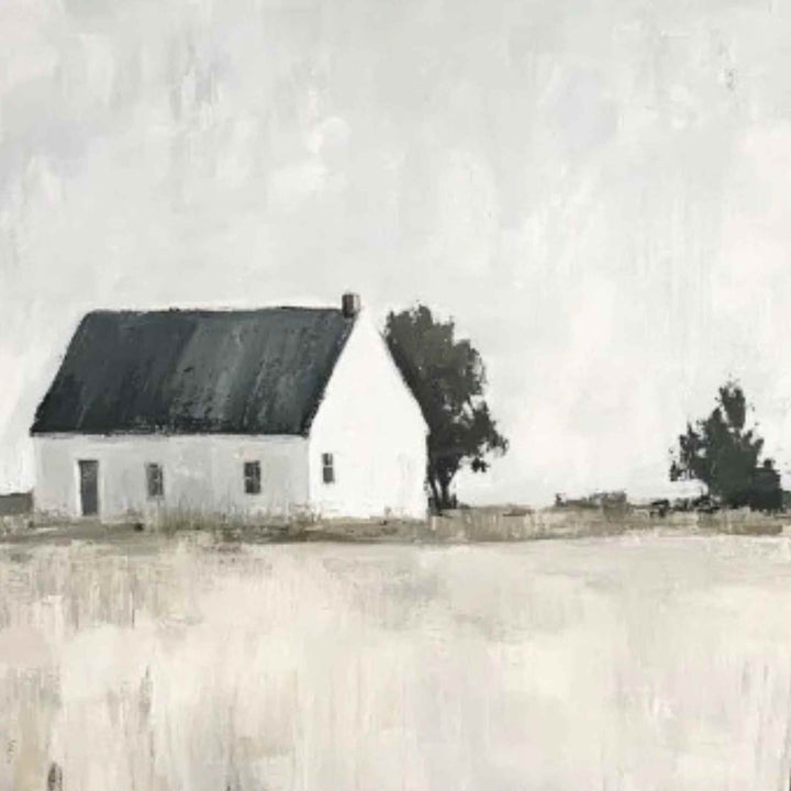 PETITE MAISON BLANCHE, FRAMED ART