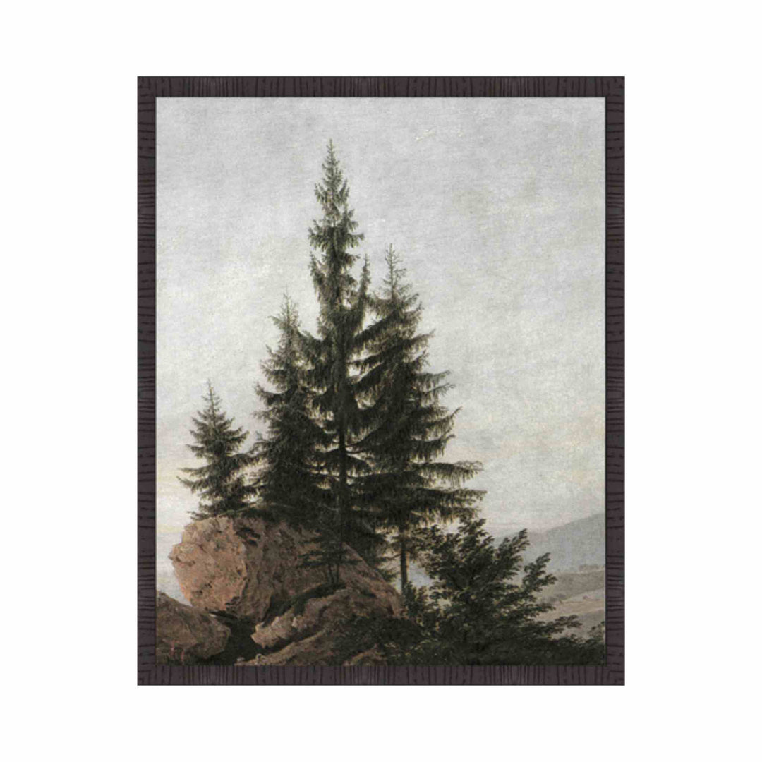 NORTHERN TREES, FRAMED ART