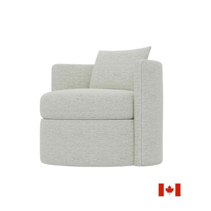OLIVE SWIVEL CHAIR, CUSTOMIZABLE
