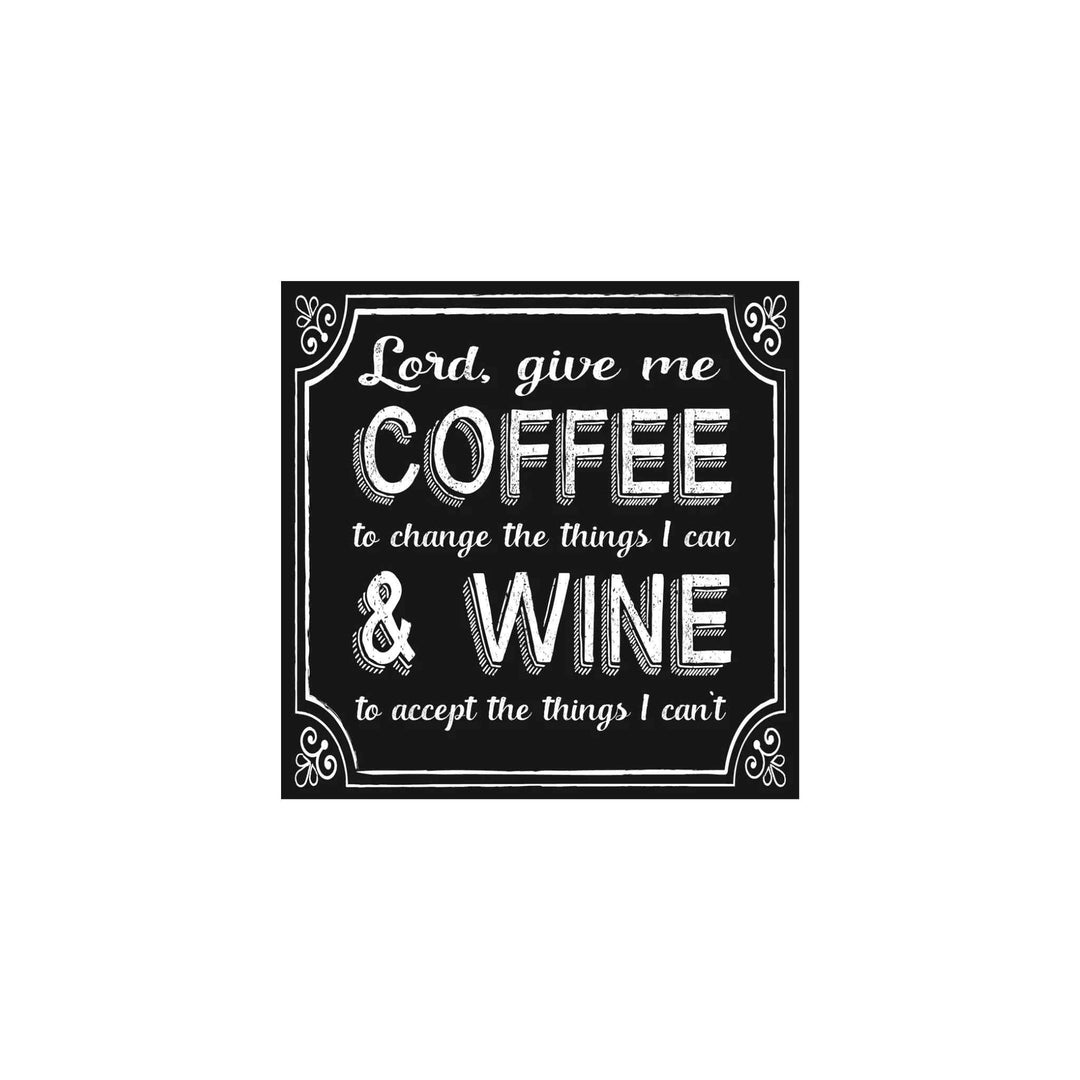 COFFEE, QUIP COCKTAIL NAPKIN