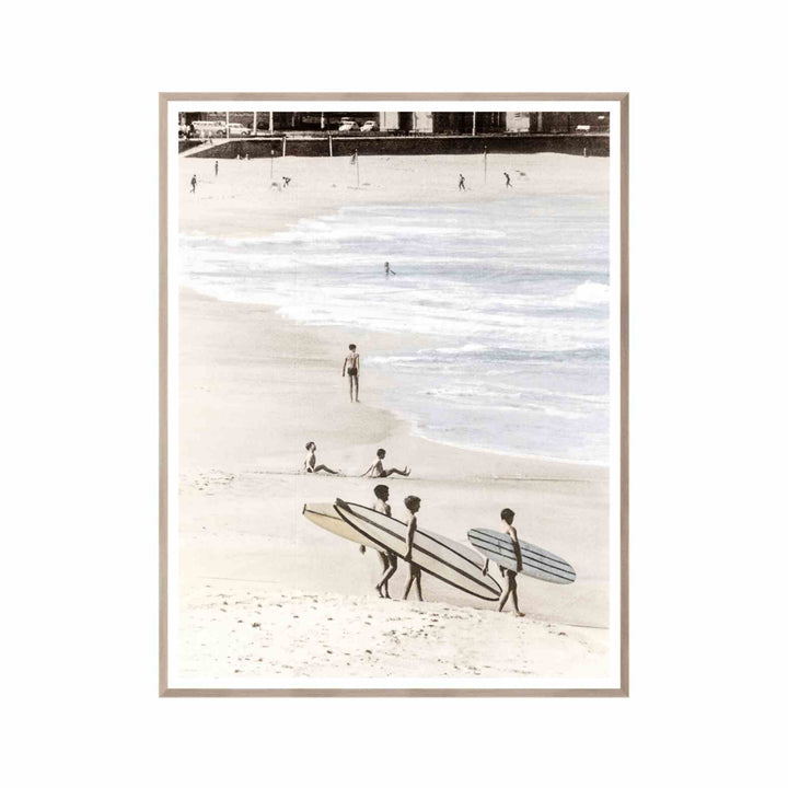 SURFING TRIO, FRAMED ART