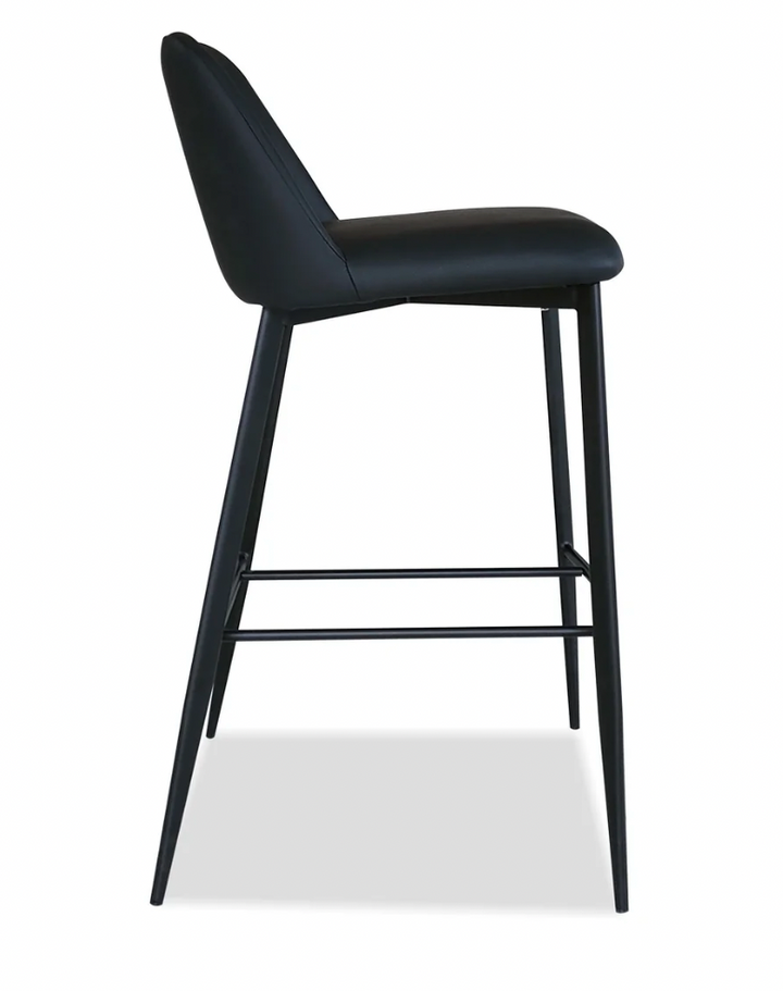 DEVILLE COUNTER STOOL, BLACK