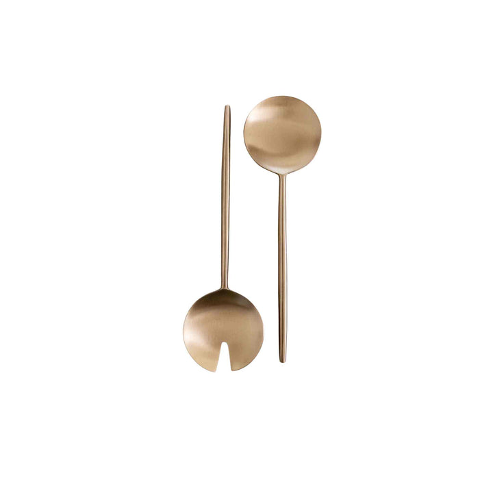 STEEL SALAD SERVERS