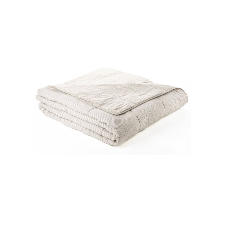 TAGLIATELLE STRIPED REVERSIBLE QUILT