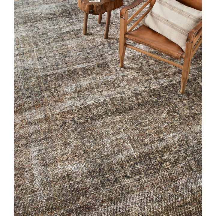 BILLIE RUG, TOBACCO/RUST, 2'6" X 9'6"