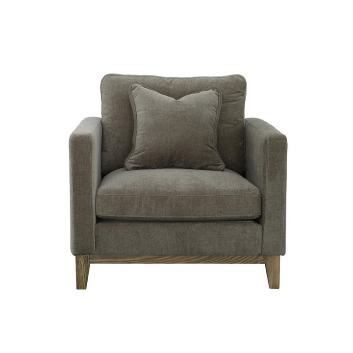 BURNABY CLUB CHAIR, PECAN BROWN