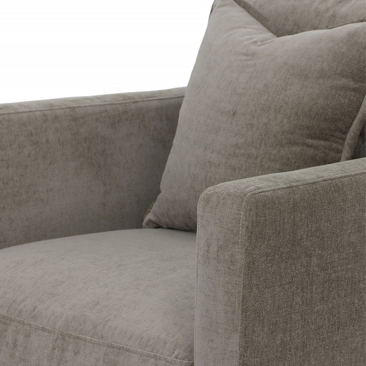 BURNABY CLUB CHAIR, PECAN BROWN