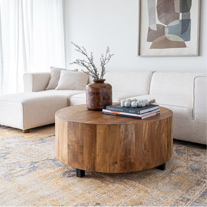 THEKA ROUND COFFEE TABLE