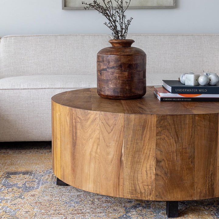 THEKA ROUND COFFEE TABLE