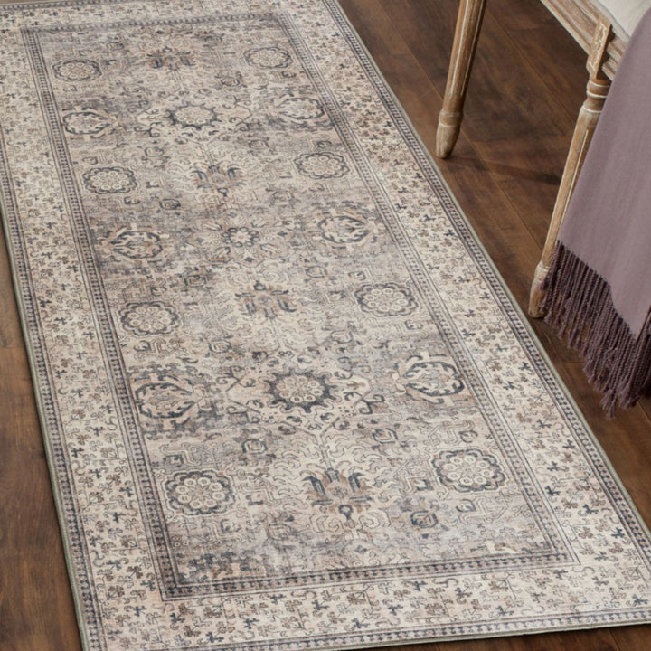 PAZ WASHABLE RUG, BEIGE