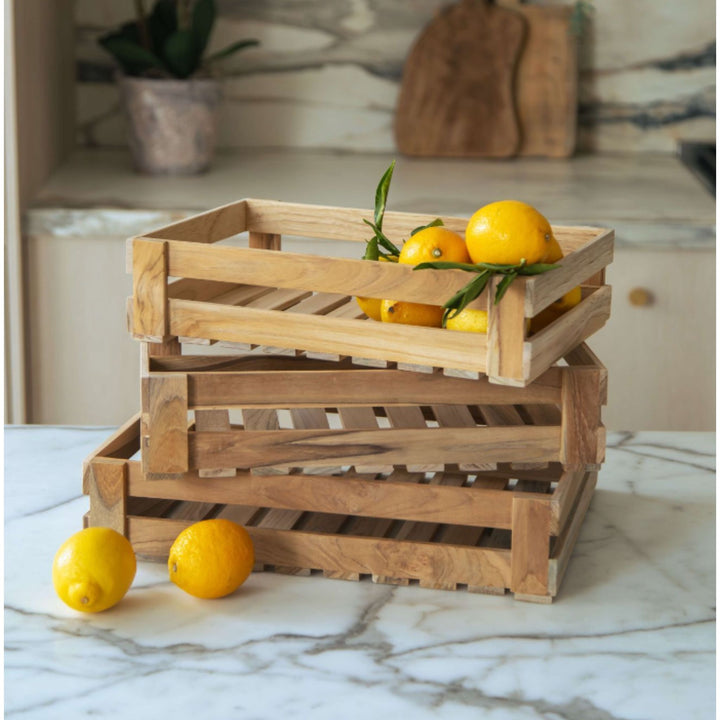 TEAK CRATE