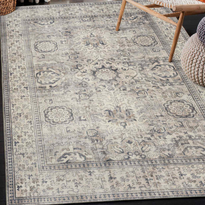 PAZ WASHABLE RUG, BEIGE