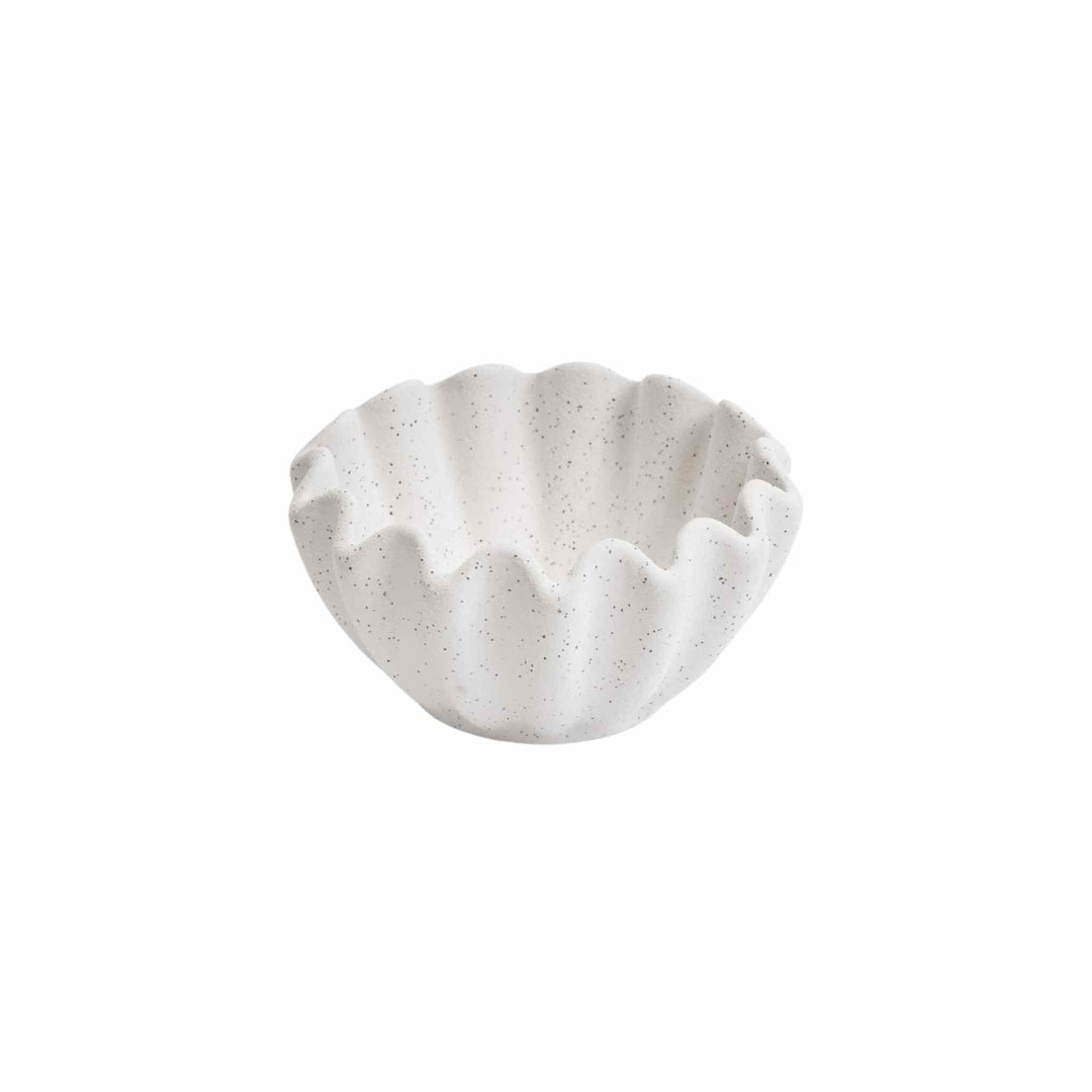 CERAMIC WAVY MINI BOWL