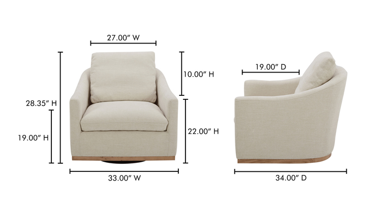 LAYTON SWIVEL CHAIR