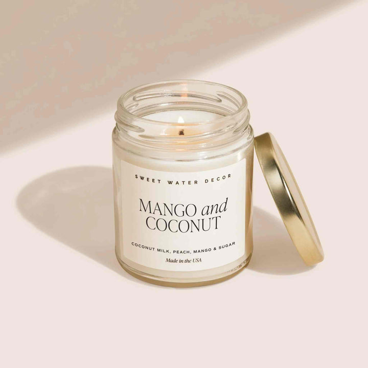 MANGO AND COCONUT CANDLE, 9OZ