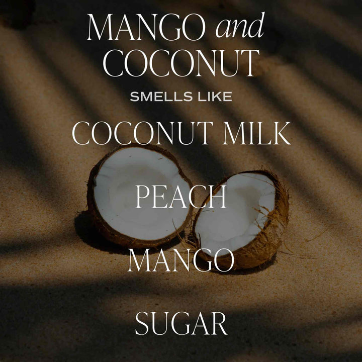 MANGO AND COCONUT CANDLE, 9OZ