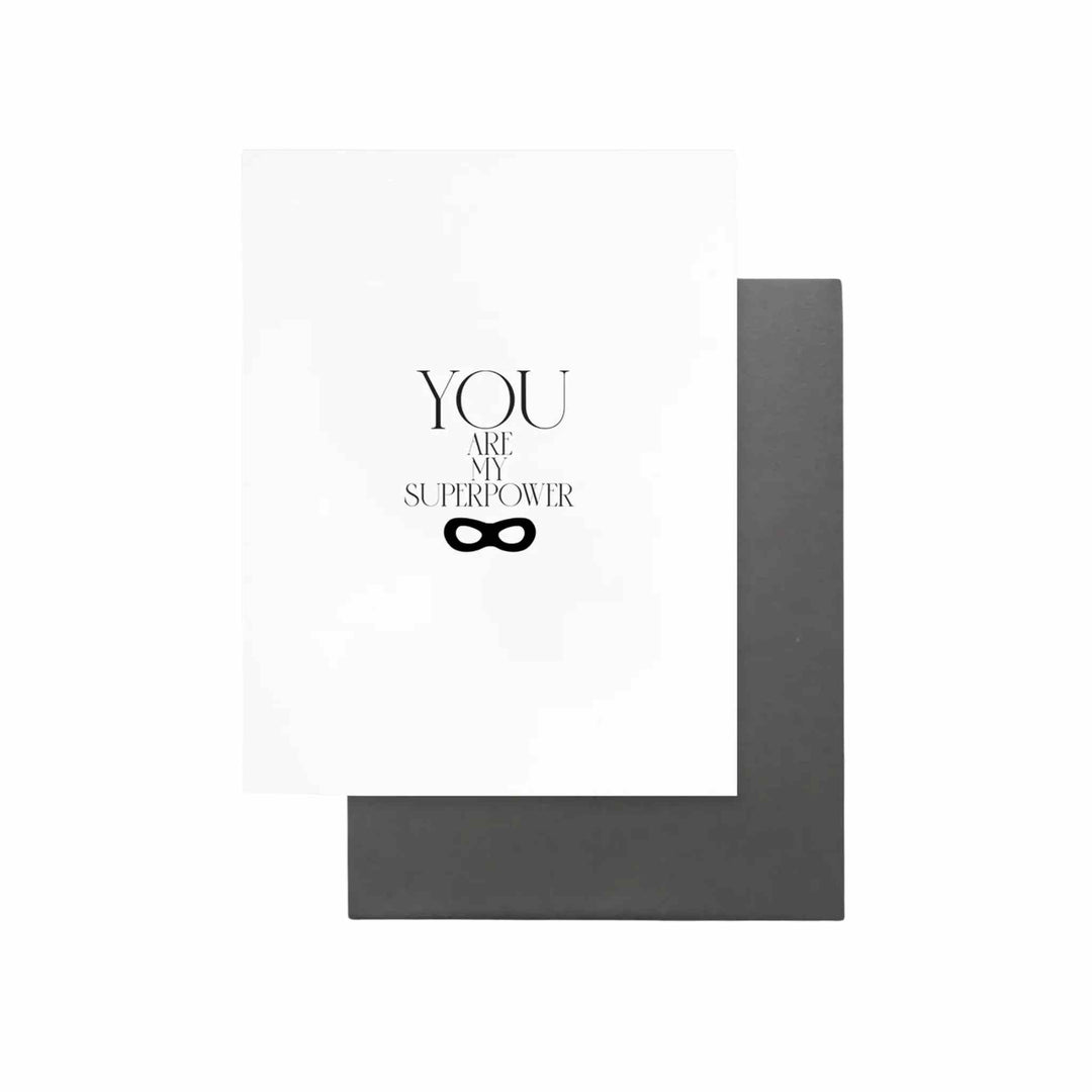 MY SUPERPOWER GREETING CARD