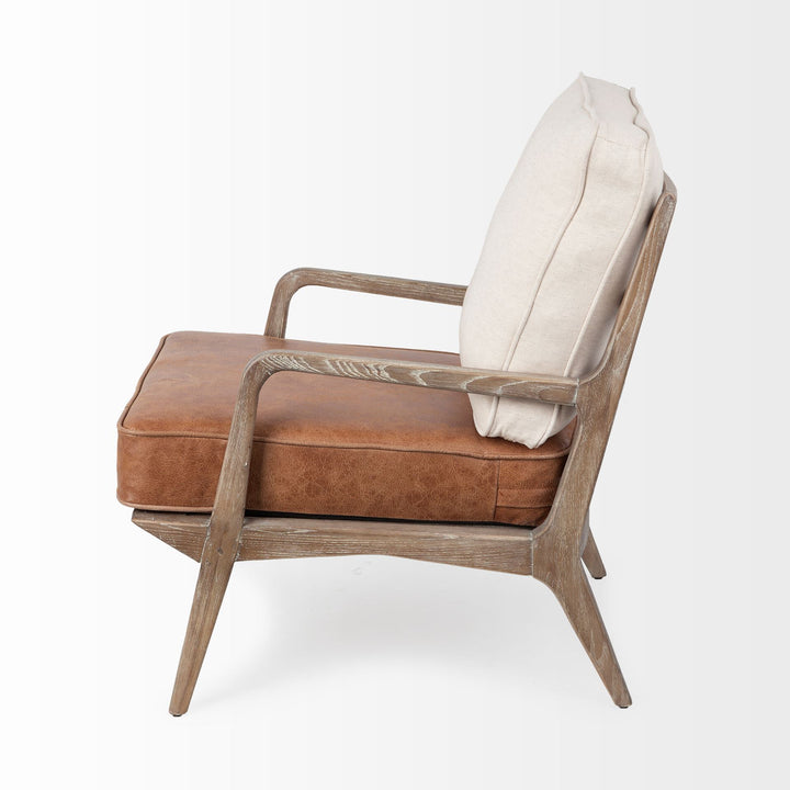 SYDNEY CHAIR, TAN LEATHER