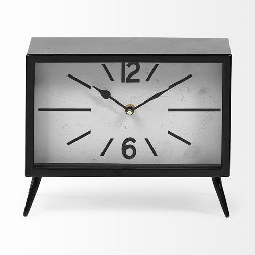 LITA TABLE CLOCK, BLACK
