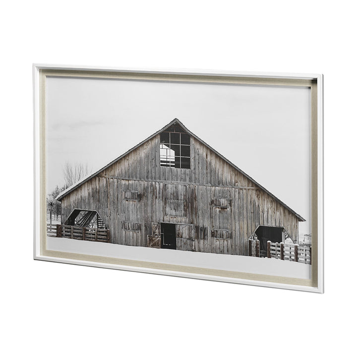 BEAUTIFUL BARN, FRAMED ART