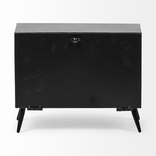 LITA TABLE CLOCK, BLACK
